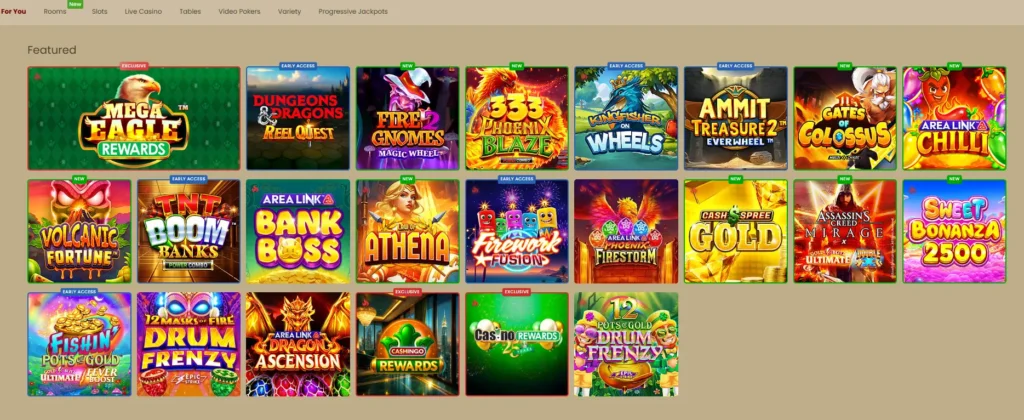 Games casino vilento